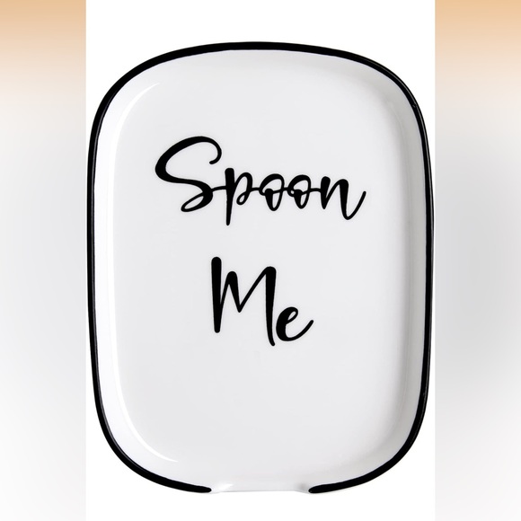 Source Unknown Other - Ceramic Spoon Rest for Stove Top, Large Spoon Holder for Kitchen Counter - New